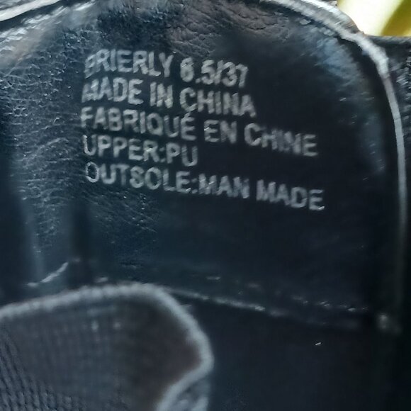 JustFab Black Ankle Boots - Picture 12 of 15